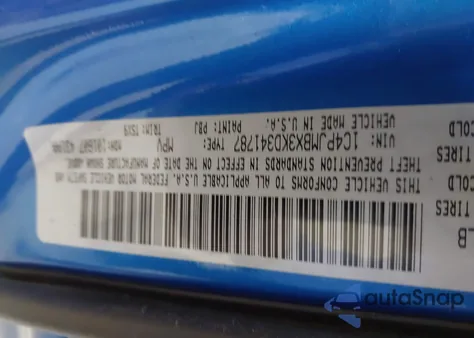 2019 Jeep Cherokee Trailhawk 4X4 z USA, uszkodzony, nr VIN 1C4PJMBX3KD341787